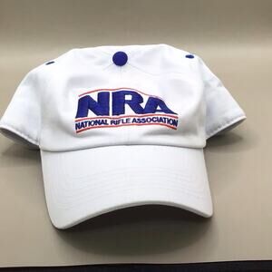 Vintage NRA Hat White Snapback
